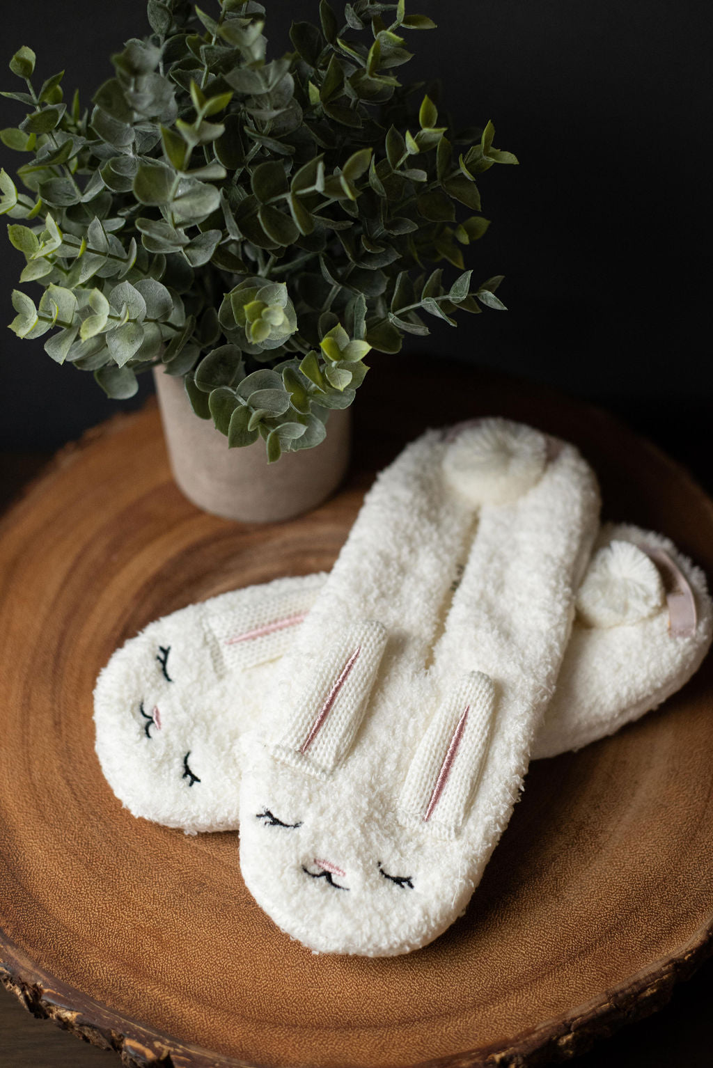 Slippers - Bunny Pink