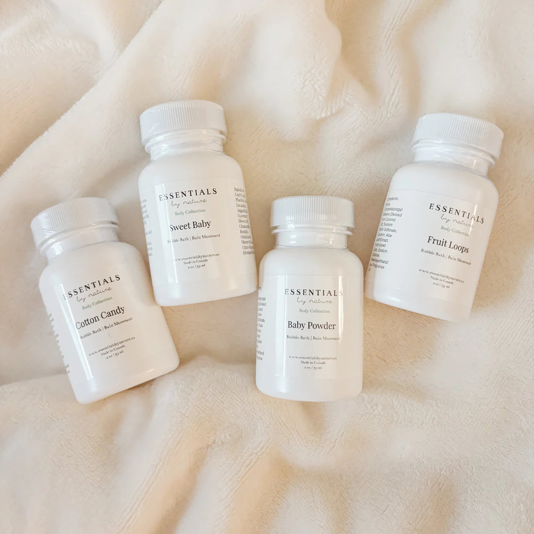 Essentials by Nature - Bubble Bath - Sweet Baby 2oz