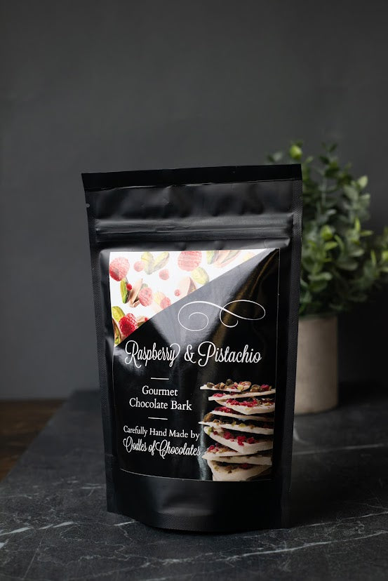 Chocolate Bark - Oodles of Chocolate Raspberry and Pistachio