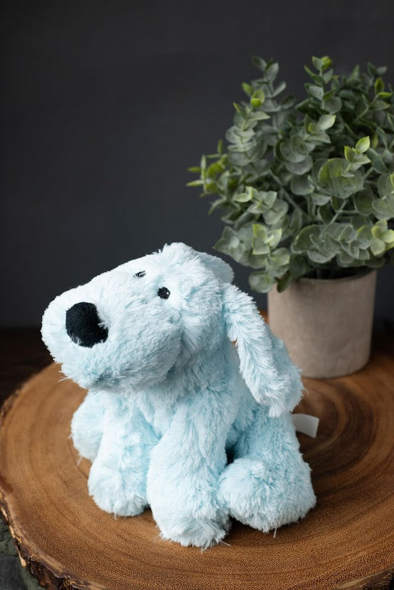 Stuffy - Sleeping dog 8" Blue