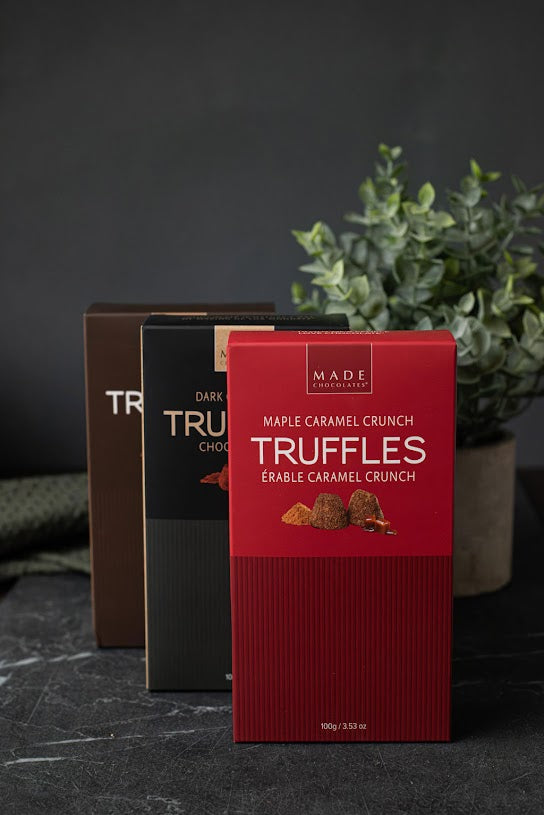 Truffles - Made - Black/Brown/Red Box 100g