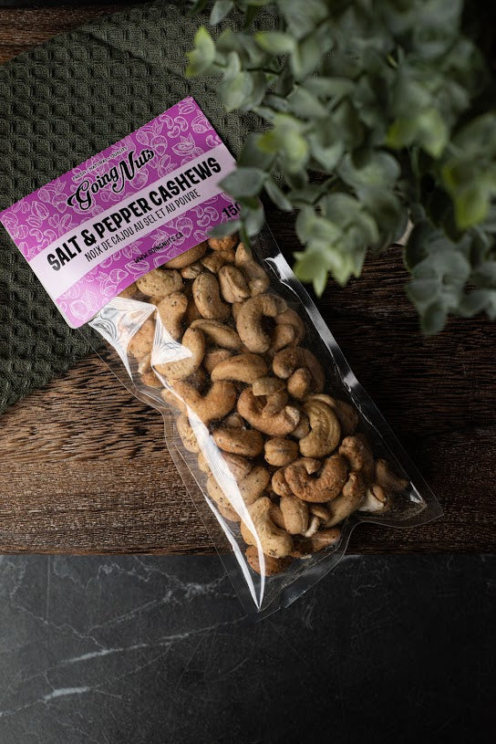 Going Nuts - Salt & Pepper Cashews
