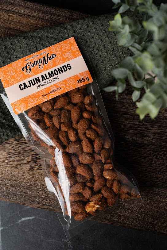 Going Nuts - Cajun Almonds