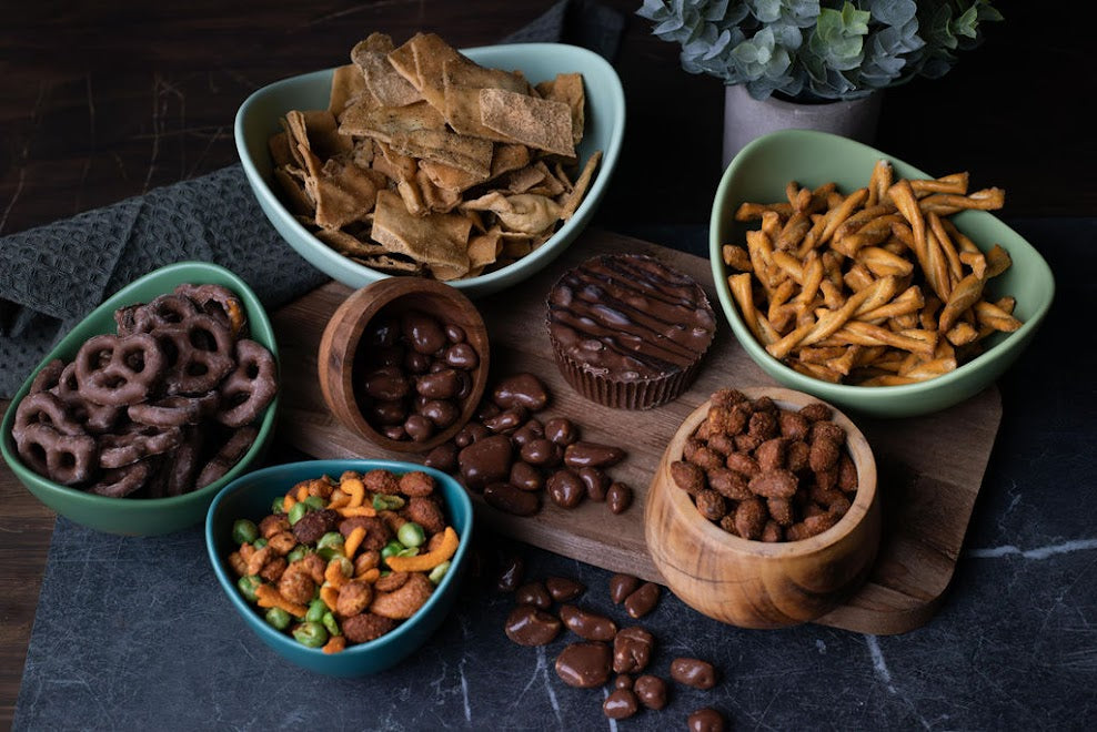 Heat and Sweet Snack Mix