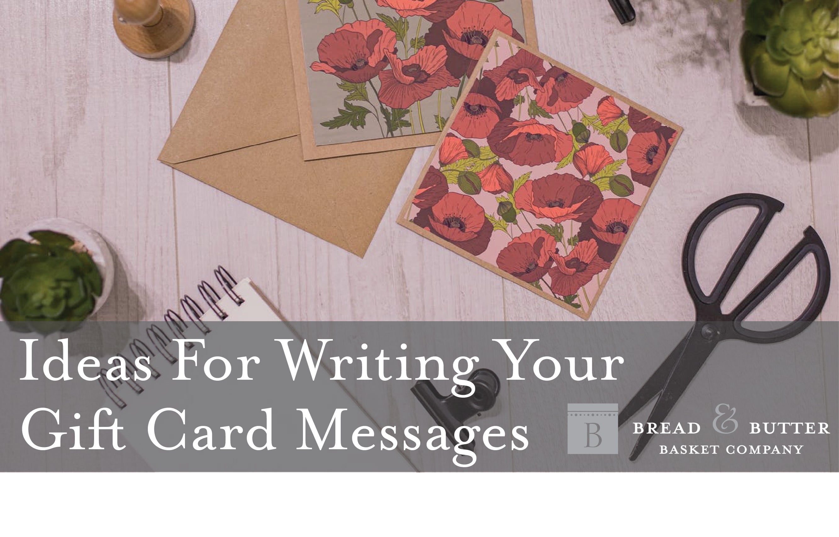 Greeting Card Message Ideas! – BB Lux Co.