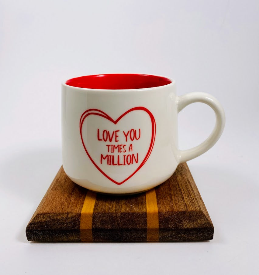 Mug Love You Times a Million Bread & Butter Basket Co.