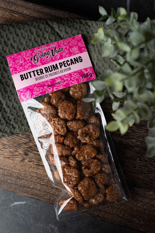 Going Nuts - Butter Rum Pecans