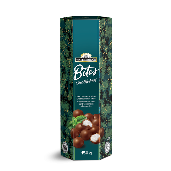 Waterbridge Extra Dark Chocolate Bar Bites (white)