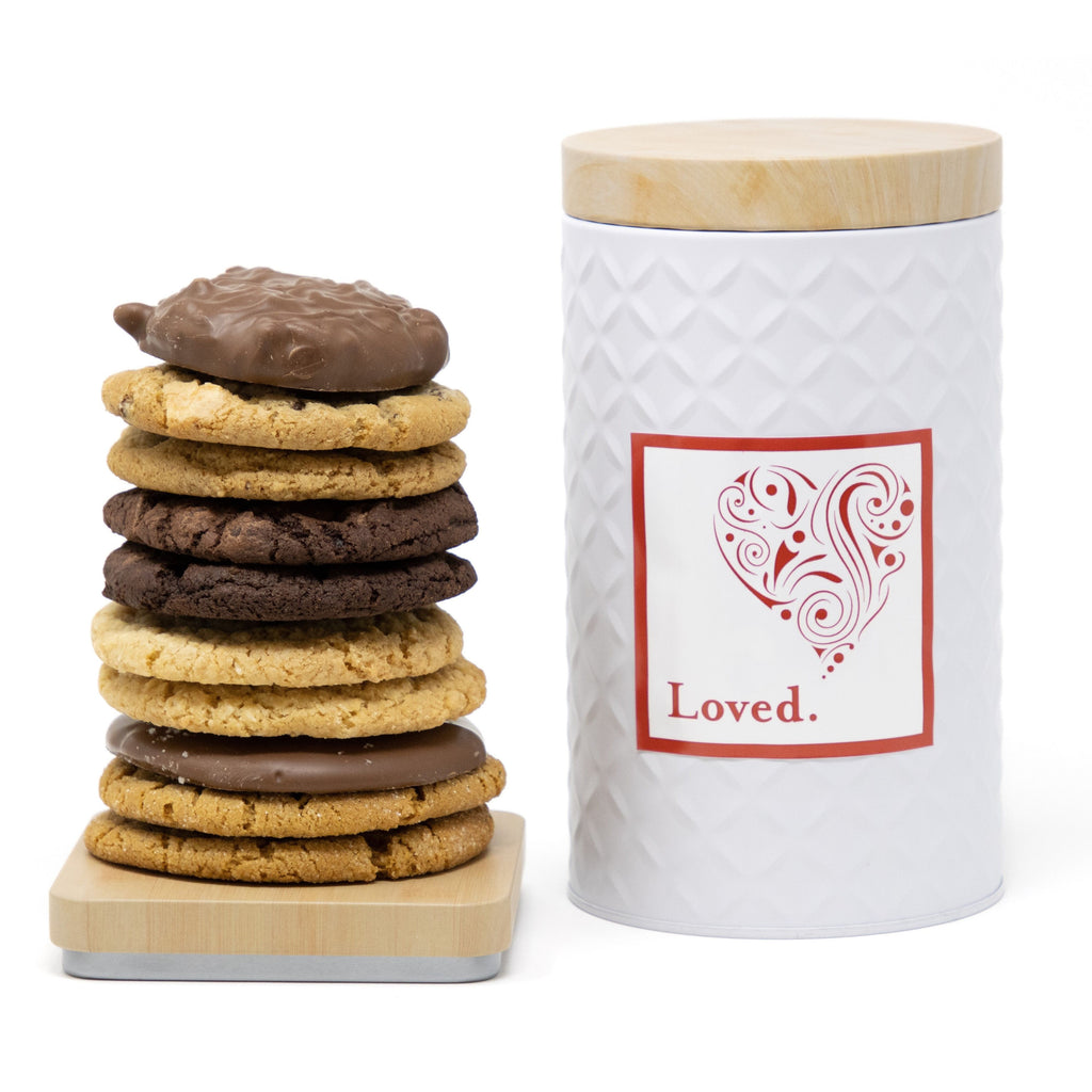 Valentine Cookies and Chocolate